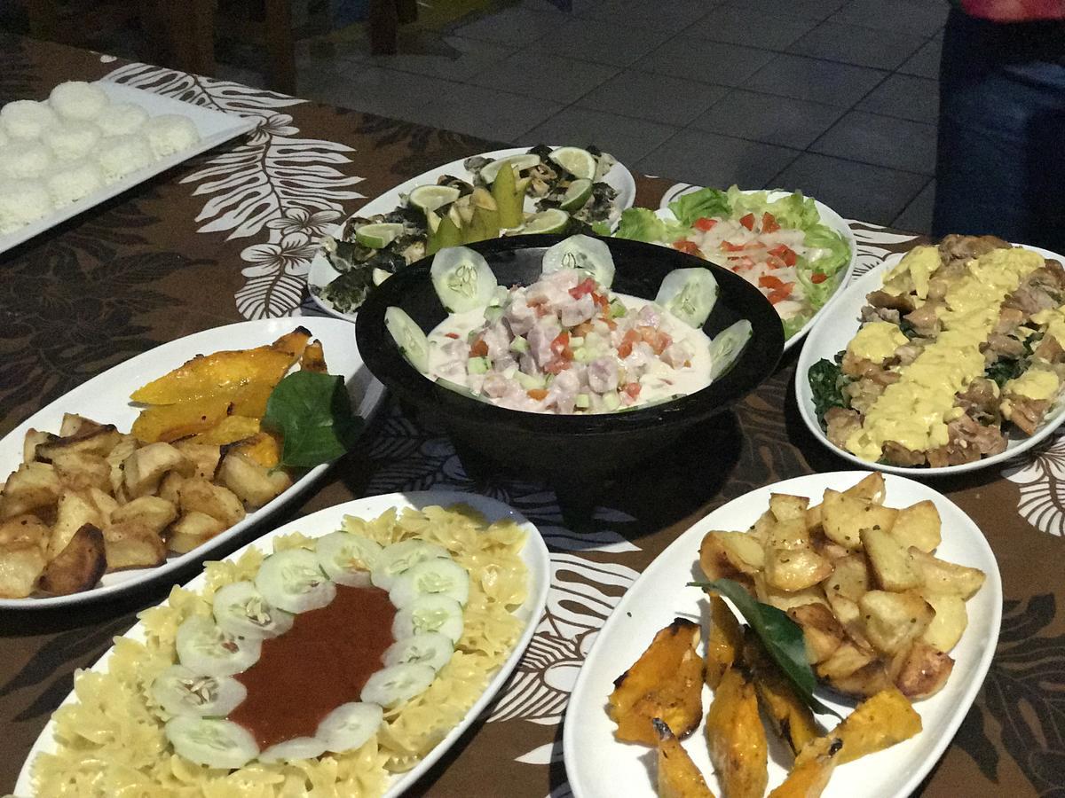 里提亚斯尼海滩费尔斯酒店 Lalomanu 外观 照片